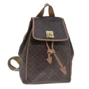 Pre-owned Leather backpacks Celine Vintage , Brown , Dames