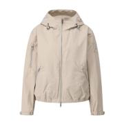 Waterafstotende Hooded Blouson Jacket Moose Knuckles , Beige , Dames