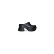 Sandalen met 10cm hak voor vrouwen Crocs , Black , Dames