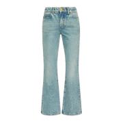 Flared jeans Balmain , Blue , Dames