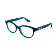 Cat-Eye Ronde Zonnebril Gucci , Blue , Unisex