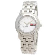 Pre-owned Glass watches Gucci Vintage , White , Dames