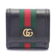 Pre-owned Leather gucci-bags Gucci Vintage , Black , Dames