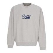 Logo Crewneck Sweatshirt Grijs Arte Antwerp , Gray , Heren