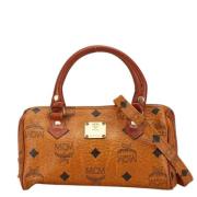 Pre-owned Fabric handbags MCM Pre-owned , Brown , Dames