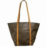 Pre-owned Canvas louis-vuitton-bags Louis Vuitton Vintage , Brown , Da...