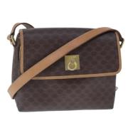 Pre-owned Leather celine-bags Celine Vintage , Brown , Dames