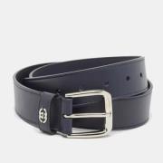 Pre-owned Leather belts Gucci Vintage , Blue , Dames