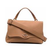 Pura Linea Postina Crossbody Tas Zanellato , Brown , Dames