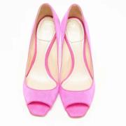 Pre-owned Fabric heels Dior Vintage , Pink , Dames