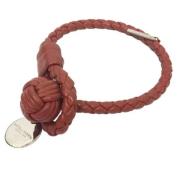 Pre-owned Leather bracelets Bottega Veneta Vintage , Red , Dames