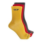 Driepak sokken Skm-D-Tennis-Crew Diesel , Multicolor , Heren