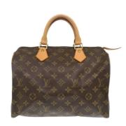 Pre-owned Canvas louis-vuitton-bags Louis Vuitton Vintage , Brown , Da...