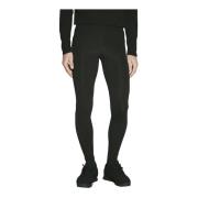 Leggings met Stretch Finish en Achterlogo Y-3 , Black , Heren