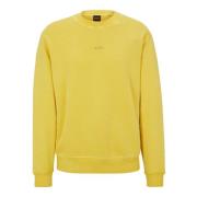 Sweatshirt Boss Orange , Yellow , Heren