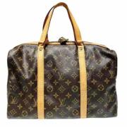 Pre-owned Leather handbags Louis Vuitton Vintage , Brown , Dames