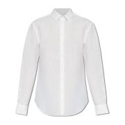 Linnen overhemd Giorgio Armani , White , Heren