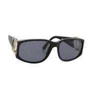 Pre-owned Plastic sunglasses Chanel Vintage , Black , Dames