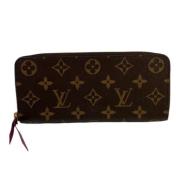 Pre-owned Canvas wallets Louis Vuitton Vintage , Brown , Dames