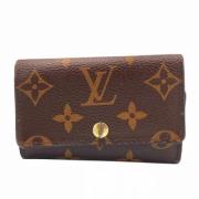 Pre-owned Fabric key-holders Louis Vuitton Vintage , Brown , Unisex