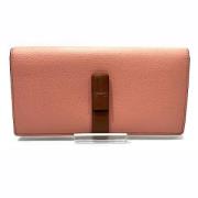 Pre-owned Leather wallets Loewe Pre-owned , Pink , Dames