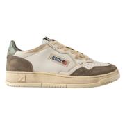 Retrostijl Sneakers met Vintage Look Autry , Brown , Heren