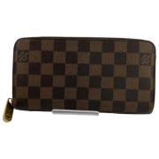 Pre-owned Fabric wallets Louis Vuitton Vintage , Brown , Dames