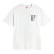 Artistieke Oversized T-shirt Kenzo , White , Heren