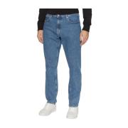 Slim Straight Jeans Calvin Klein , Blue , Heren