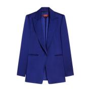 Stijlvolle Jas voor Vrouwen Max Mara Studio , Blue , Dames