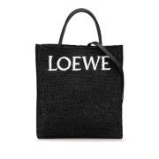 Pre-owned Fabric handbags Loewe Pre-owned , Black , Dames