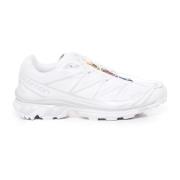 Witte Sneakers Xt-6 Rubberen Zool Salomon , White , Unisex