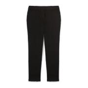 Jeggings met spleten onderaan Fiorella Rubino , Black , Dames