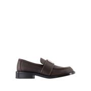 Bruin Nylon Sludge Moccasins Acne Studios , Brown , Dames