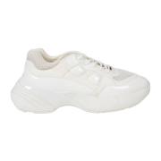 Rode Veterschoenen Pinko , White , Dames