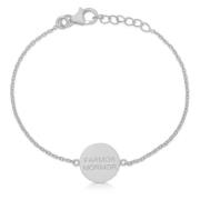 Grootmoeder Armband Zilver Amulet Hanger Frk. Lisberg , Gray , Dames