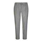 Regimental Wollen Jogger Broek Eleventy , Gray , Heren