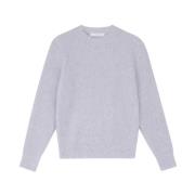 Stijlvolle Gebreide Top Tela , Gray , Dames