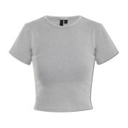 T-shirt Micro Waffle Entire Studios , Gray , Dames