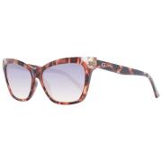 Bruine Dames Zonnebril Cat Eye Stijl Guess , Brown , Dames