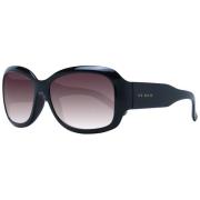 Zwarte Dames Zonnebril Rechthoekige Gradiënt Lens Ted Baker , Black , ...