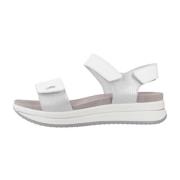 Stijlvolle platte sandalen voor vrouwen Igi&Co , White , Dames