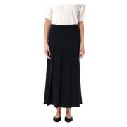 Stijlvolle Geplooide Rok Studio Nicholson , Black , Dames