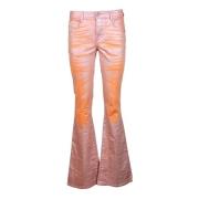 Katoen Elastaan Jeans Diesel , Pink , Dames