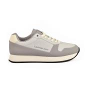 Sneakers met leren en rubberen zool Calvin Klein Jeans , Gray , Heren