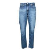 Klassieke Jeans in Katoen Elastaan Mix Calvin Klein Jeans , Blue , Her...