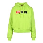 Sweatshirt Diesel , Yellow , Dames