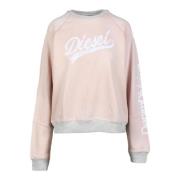 Sweatshirt Diesel , Pink , Dames