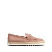 Platte schoenen in bruin geitenleer Tod's , Brown , Dames