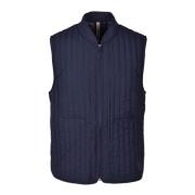 Puffer Vest met stretchstof Duno , Blue , Heren